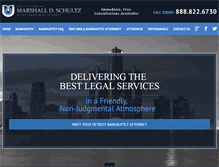 Tablet Screenshot of bankruptcylawyersdetroitmi.com